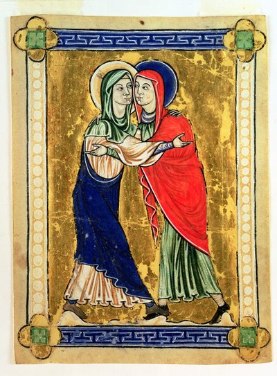La Visitazione, 1200 da English School